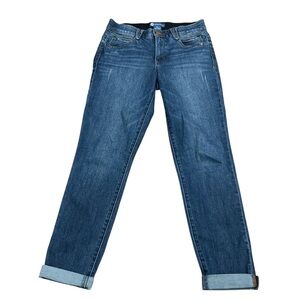 Democracy Stretchy Classic Blue Women's Jeans with AB Solution Size 8